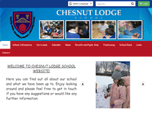 Tablet Screenshot of chesnutlodge.net